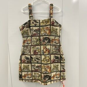 NWT Cider Women's Cat Dress, Size XL